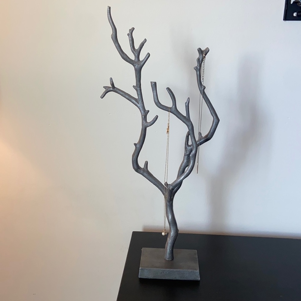 Urban Outfitters Metal Birtch Jewelry Tree